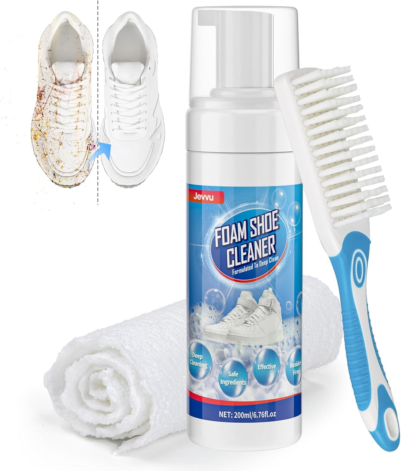 Sneaker Care Accessories - Shoe Cleaner Foam for Removing Stains