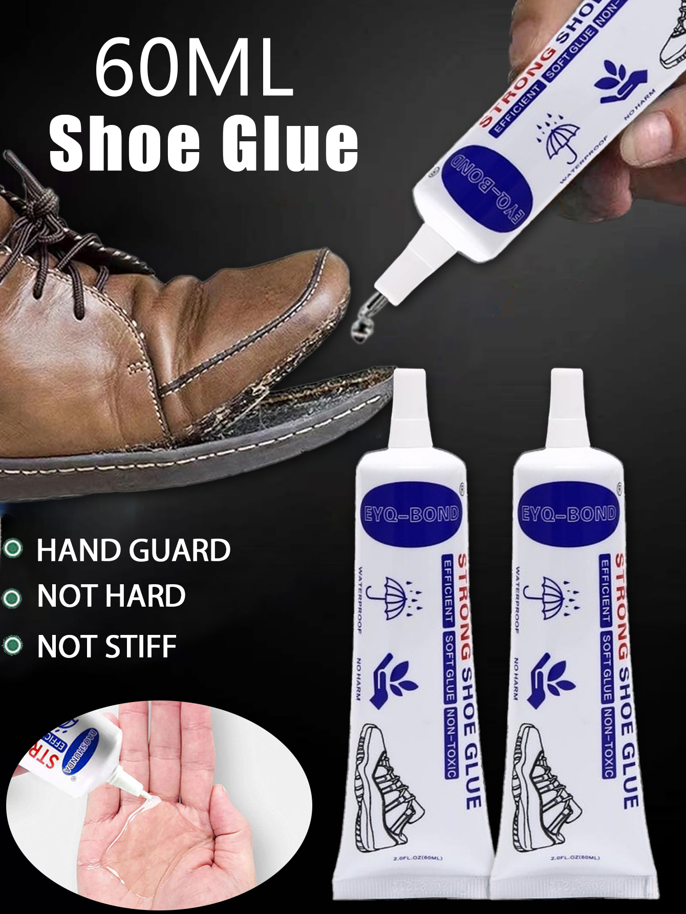 Sneakers Care - 5pcs 60ml Strong Shoe Glues DIY