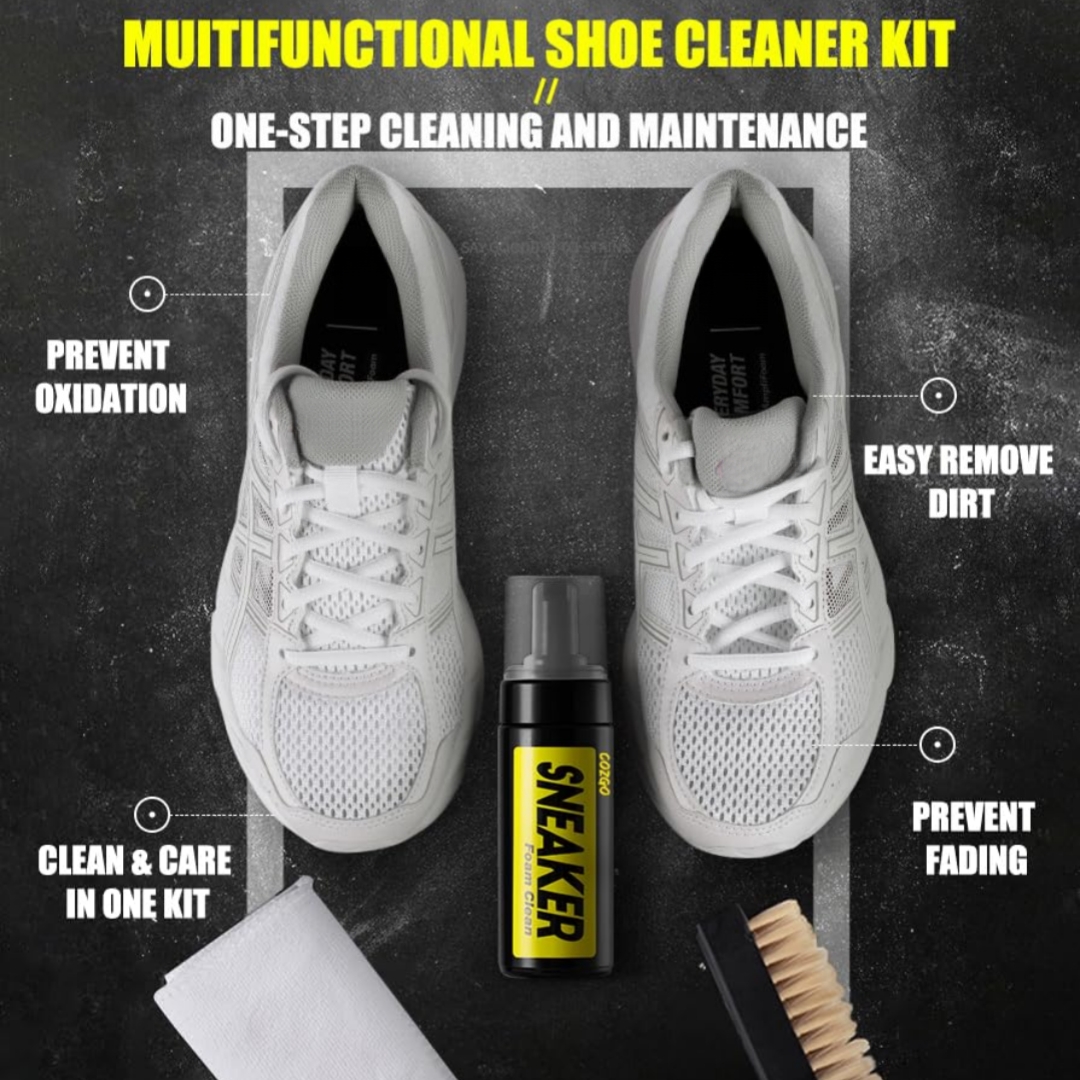 150ML Water-Free Foam Sneakers - White Sneaker Care Kit 리뷰 및 가격