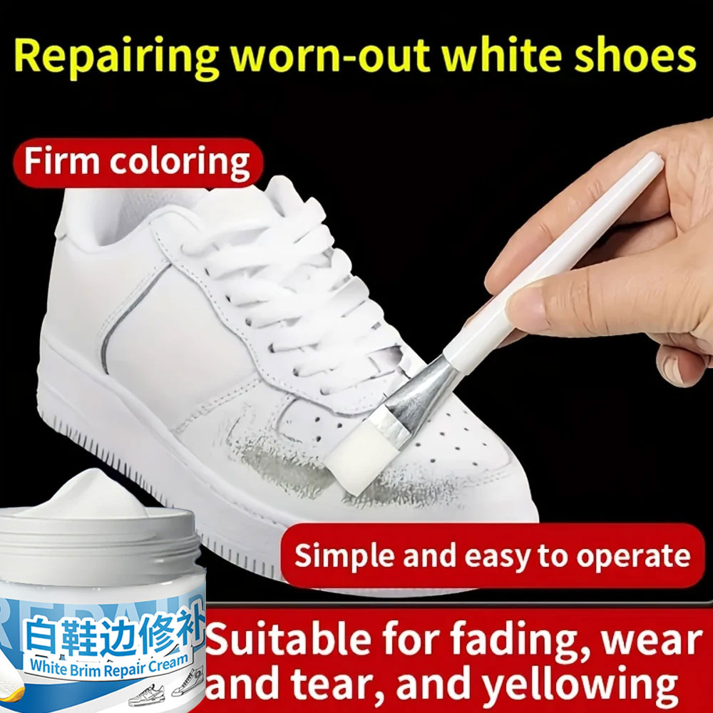New White Shoe Edge Restorer 5 - White Sneaker Care Kit 리뷰 및 가격