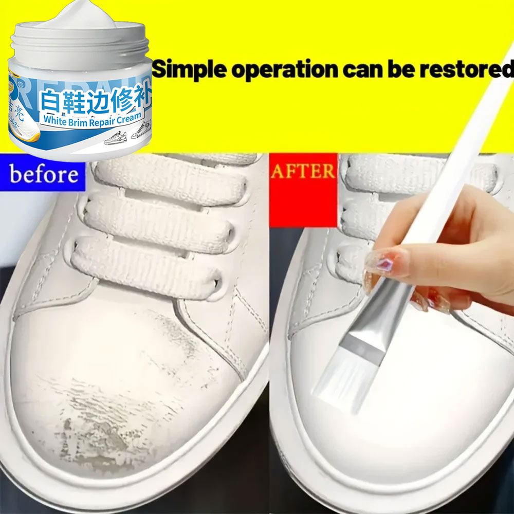 New White Shoe Edge Restorer 5 - White Sneaker Care Kit 리뷰 및 가격