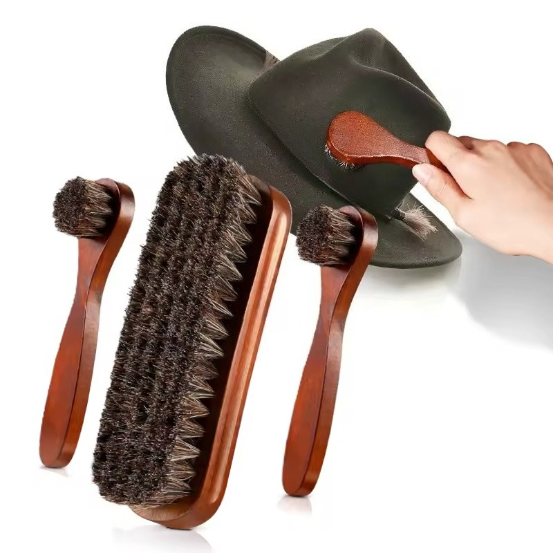 Horsehair Shoe Brush Set Leath - Sneaker Care Foam 리뷰 및 가격