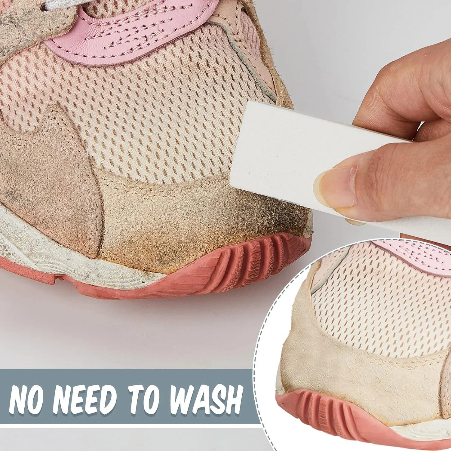 1/2/3Pcs Portable Easy-To-Use  - White Sneaker Care Kit 리뷰 및 가격