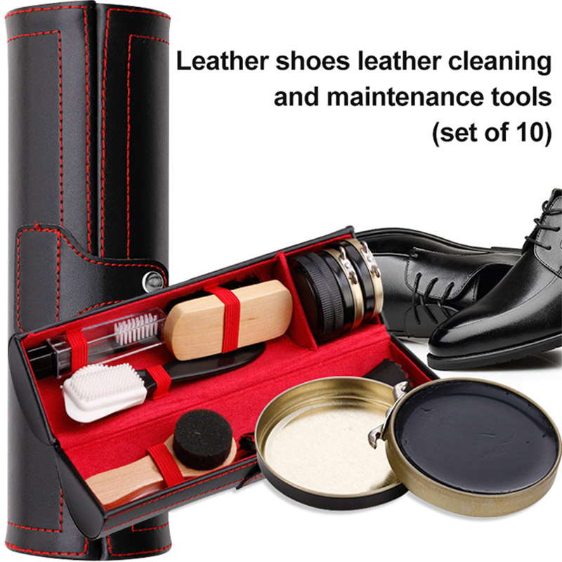 1 Set Leather Shoes Polish Set - Sneaker Care Set 리뷰 및 가격